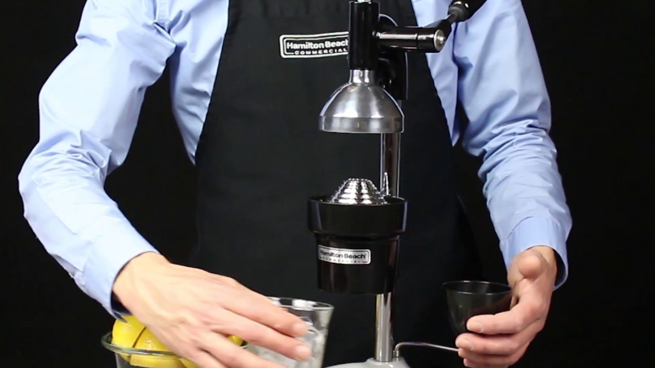 Hamilton Beach 932 Commercial Citrus Juicer Review - Hand Press Juicer