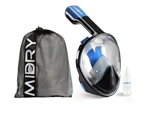 Midry Pro Snorkeling Starter Pack Full Face Snorkel Mask