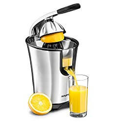 Gourmia EPJ100 Stainless Steel Power Citrus Press