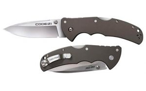 Cold Steel Code 4 Spear Point Folding Knife