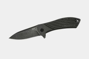 Zero Tolerance 0801BW Flipper Titanium BlackWash Knife