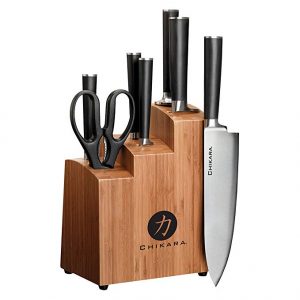 Ginsu 7108 Chikara 8-Piece Stainless Steel Knife Set