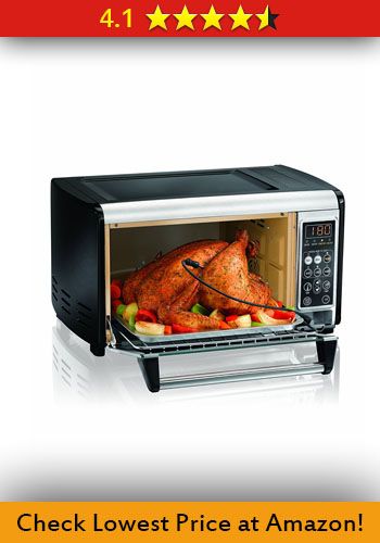 Hamilton Beach 31230 Set Forget Toaster Oven with Convection Cooking