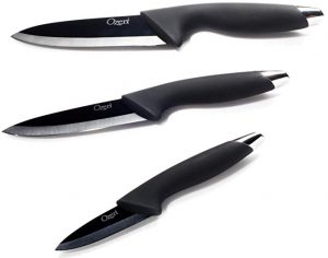 Ozeri OZK1 Elite Chef Ceramic 3-Piece Knife Set