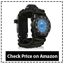 Wealers Water Resistant Survival Watch